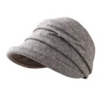 Beret Pleated-Cuff Beret