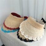 Raffia Hat Raffia Open-Top Hat