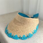 Raffia Hat Raffia Open-Top Hat
