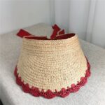Raffia Hat Raffia Open-Top Hat
